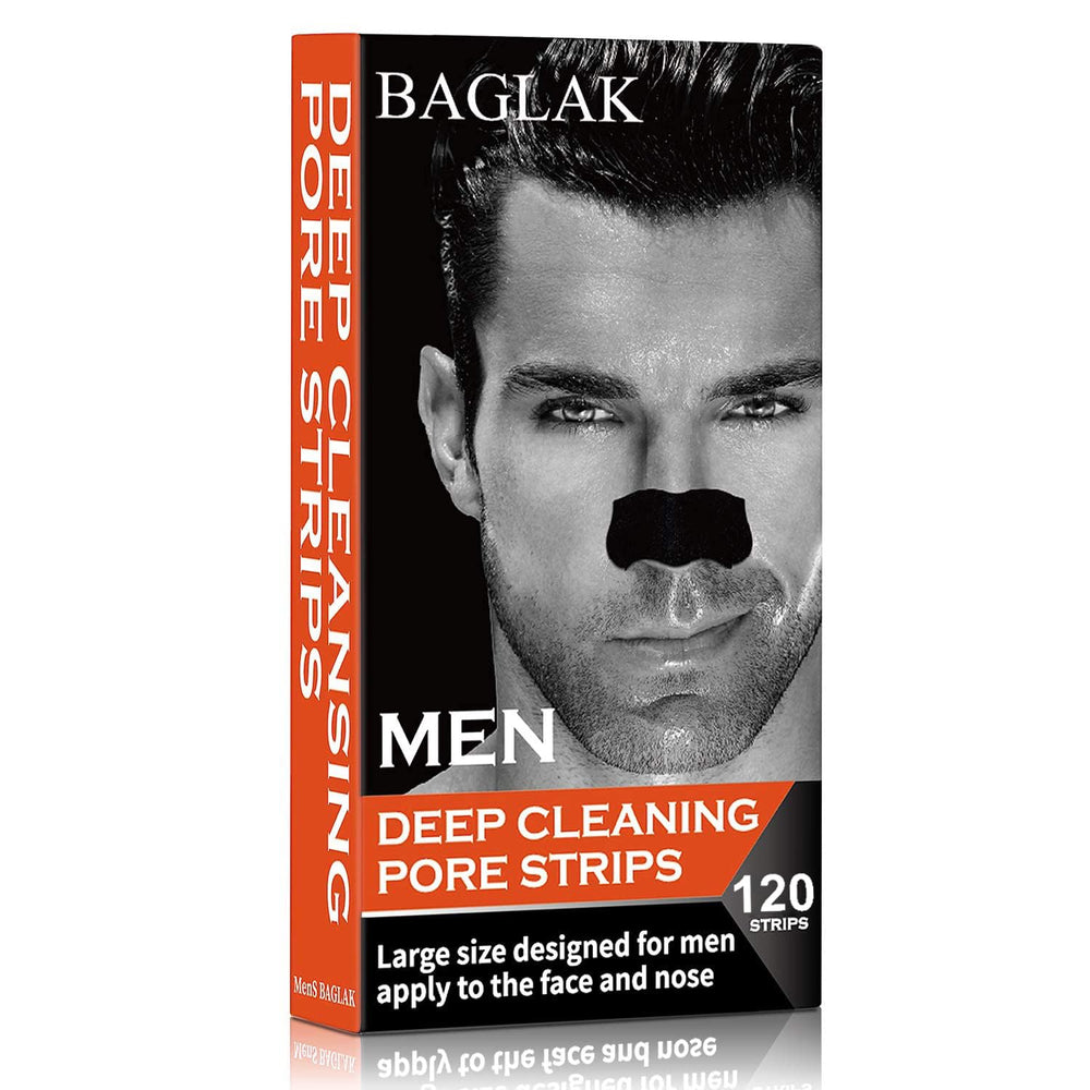 BAGLAK Bandes anti-points noirs pour nez, nettoyage ciblé des pores.