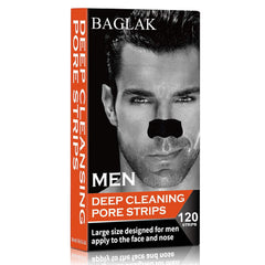 BAGLAK Bandes anti-points noirs pour nez, nettoyage ciblé des pores.