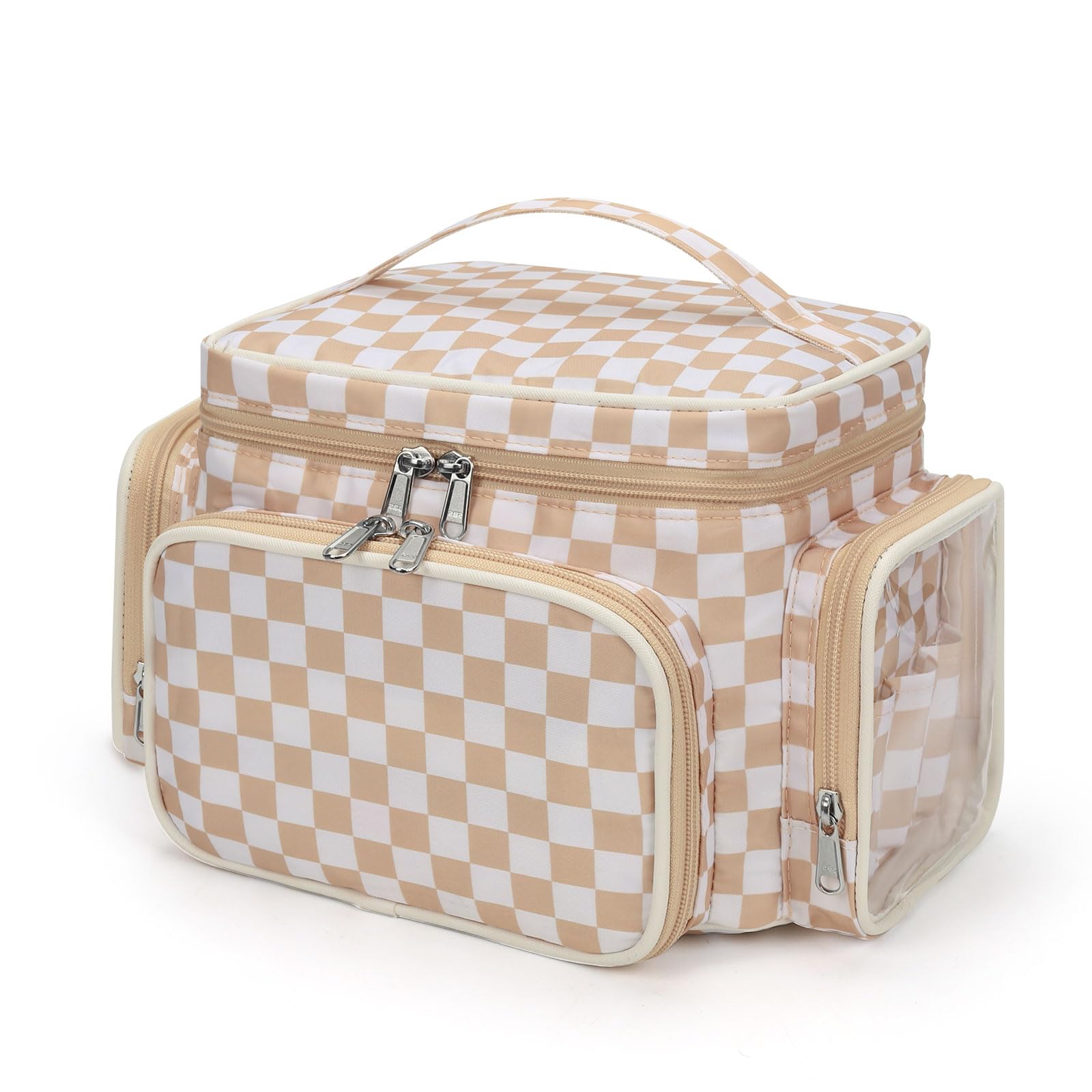 Bagmoly sac maquillage zips durables : protection fiable pendant le trajet