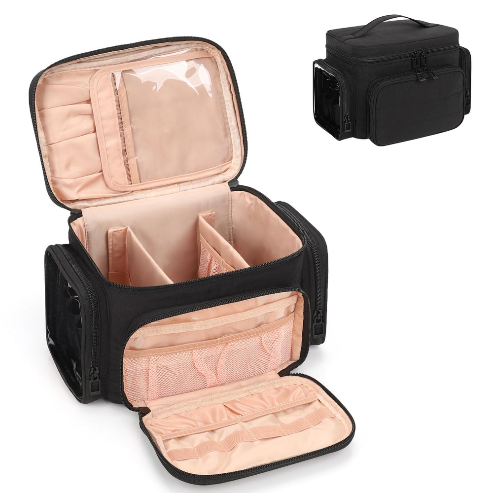 Bagmoly sac-maquillage-voyage-face: vue claire du design pour rangement rapide