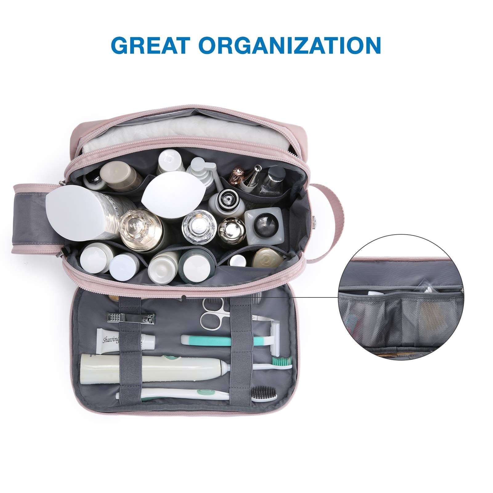Dossier BAGSMART imperméable avec poche principale bien organisée