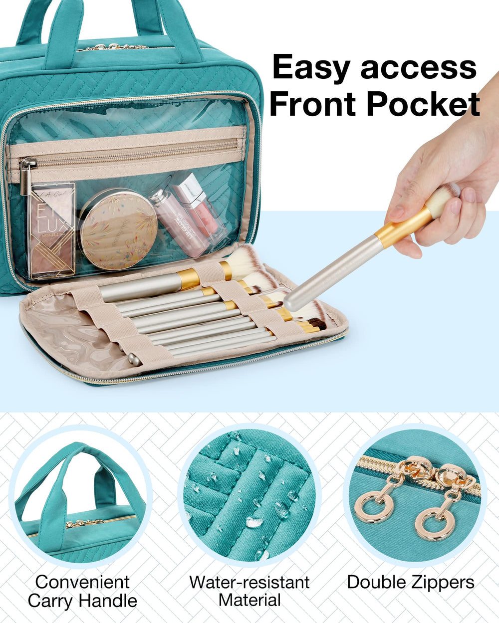 BAGSMART poignée rotation 360, suspension flexible et pratique.