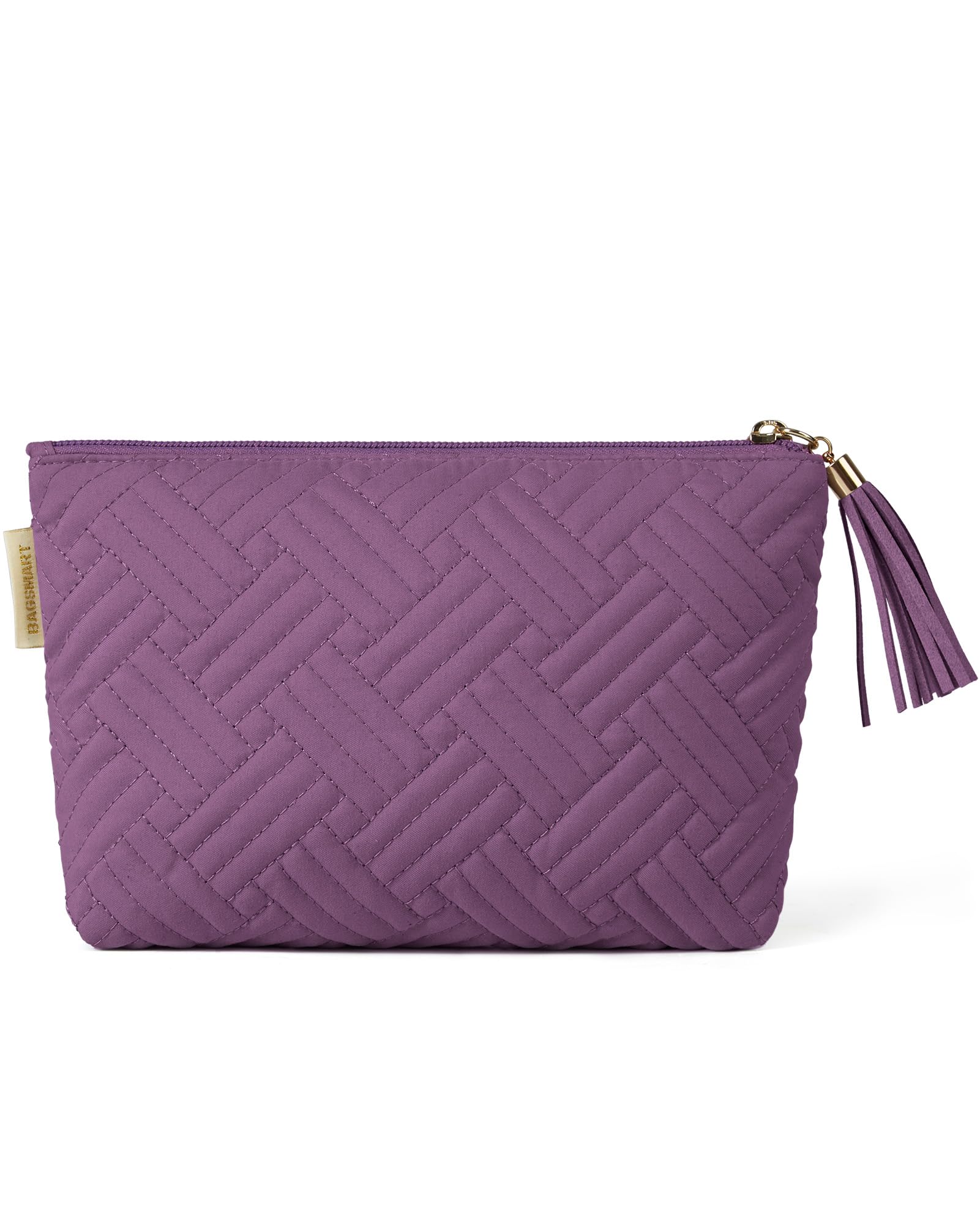 BAGSMART sac cosmétique exterieur texture peau: rangement élégant et durable en voyage.