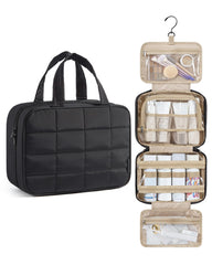 BAGSMART sac de toilettes, matière moelleuse et légère pour voyage.