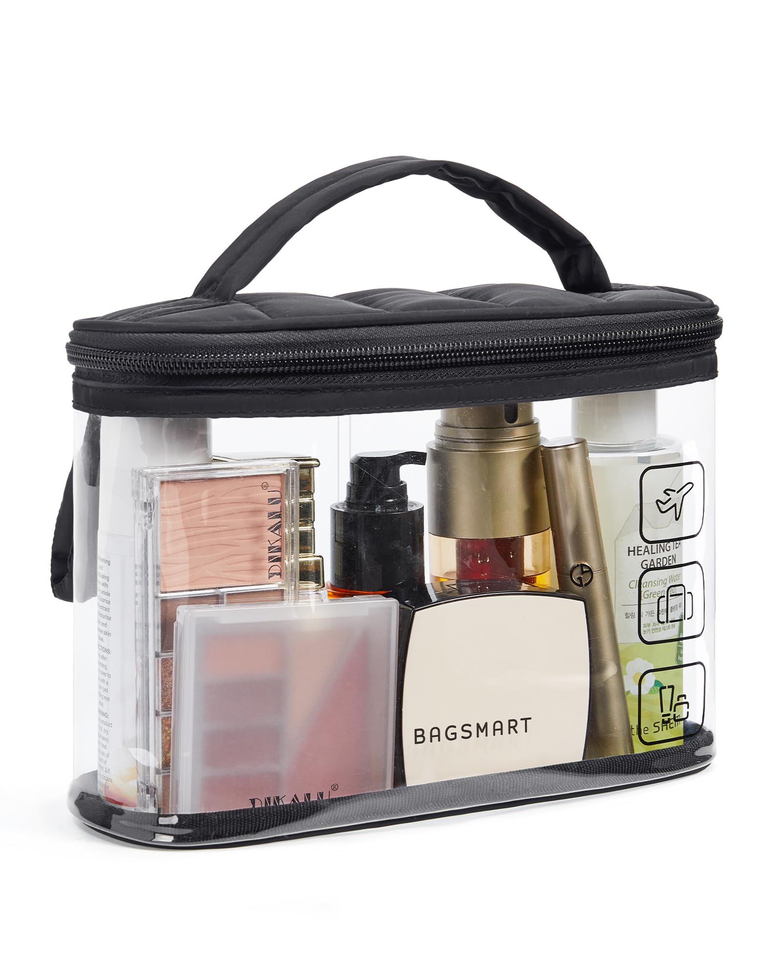 BAGSMART sac de toilette avec ouverture à 180°, accès rapide en voyage.