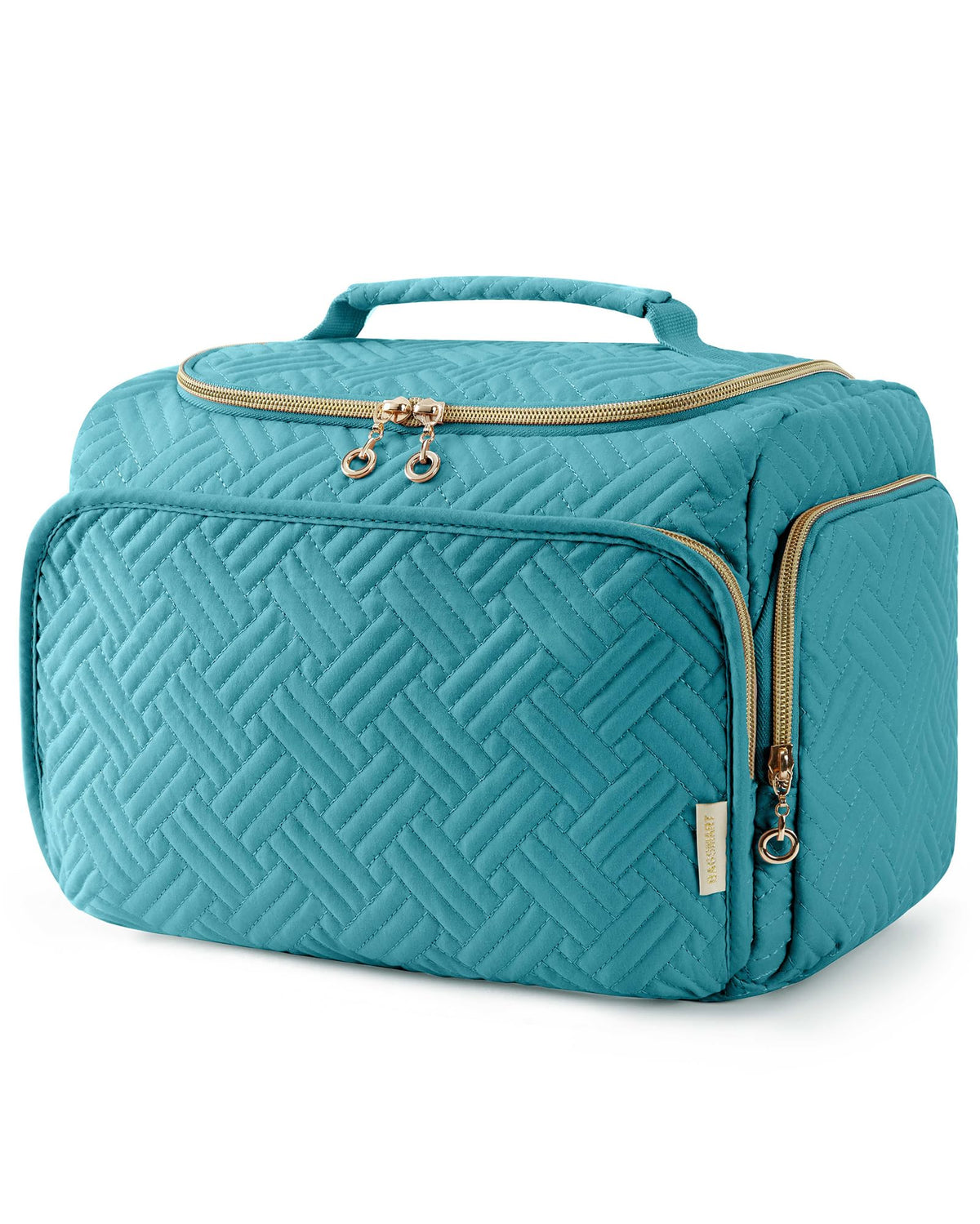 BAGSMART sac de toilettes avec ouverture large pour un accès rapide.