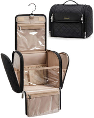 Sac BAGSMART maquillage avec crochet suspendu pour un accès rapide en voyage
