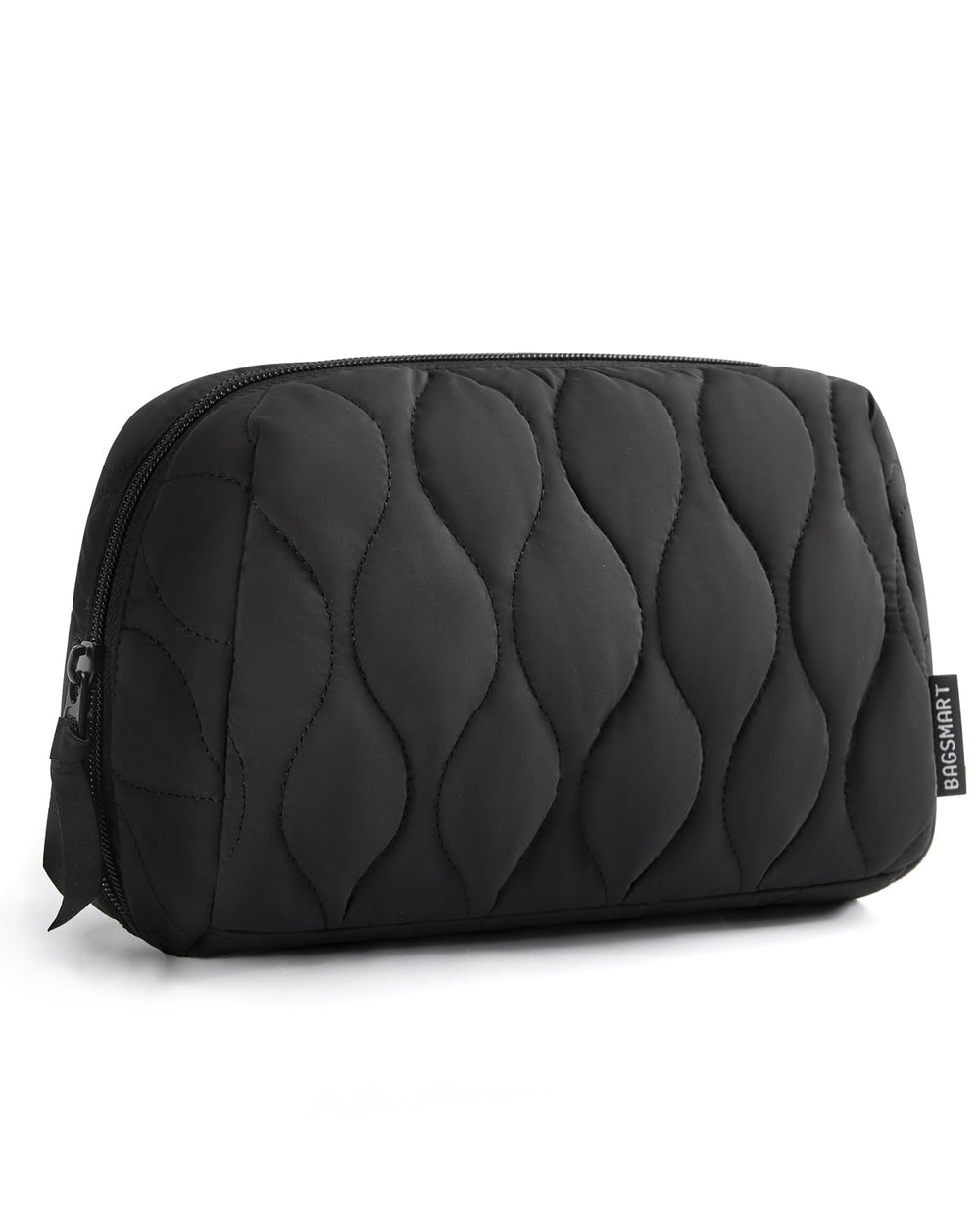 BAGSMART sac maquillage avec grande ouverture pour accès rapide.