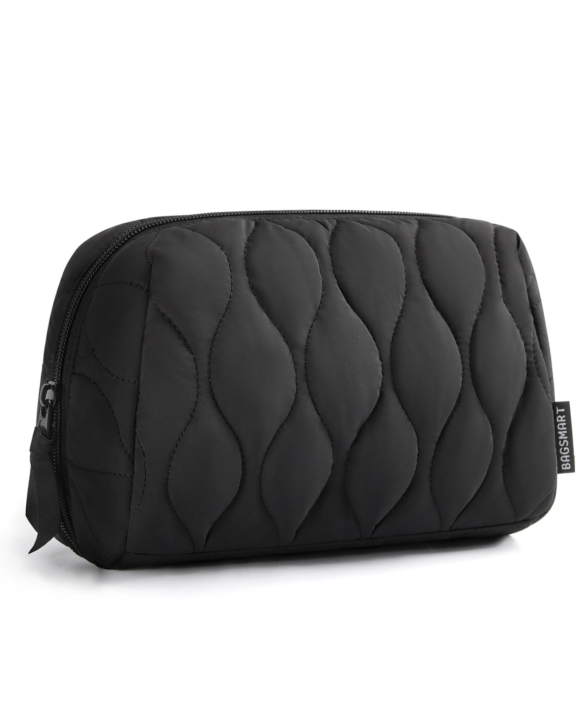 BAGSMART sac maquillage avec grande ouverture pour accès rapide.
