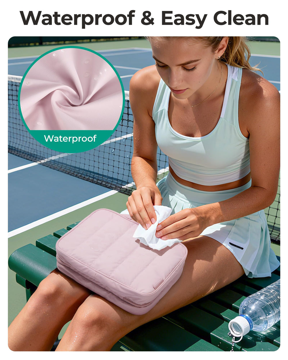Dimensions fermées BAGSMART, sac compact prêt pour vos essentiels.