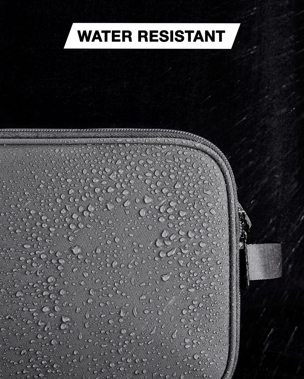 BAGSMART sac de toilette étanche, facile à nettoyer et prêt pour les voyages.