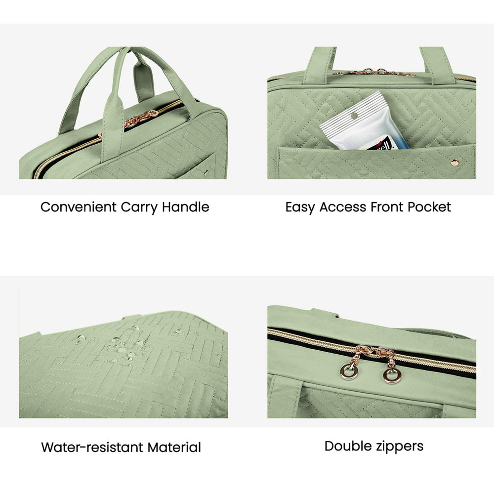BAGSMART Toiletry Bag medium size fits family toiletries