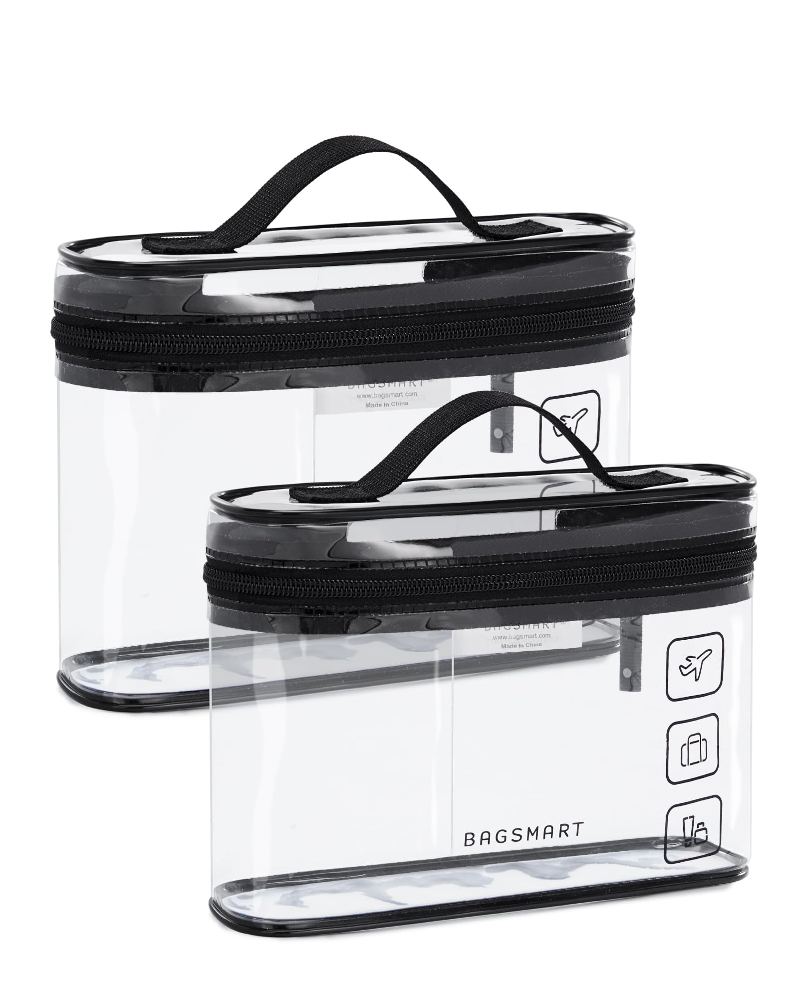 BagSmart trousse toilettage ouverture 180-degres pour un acces rapide