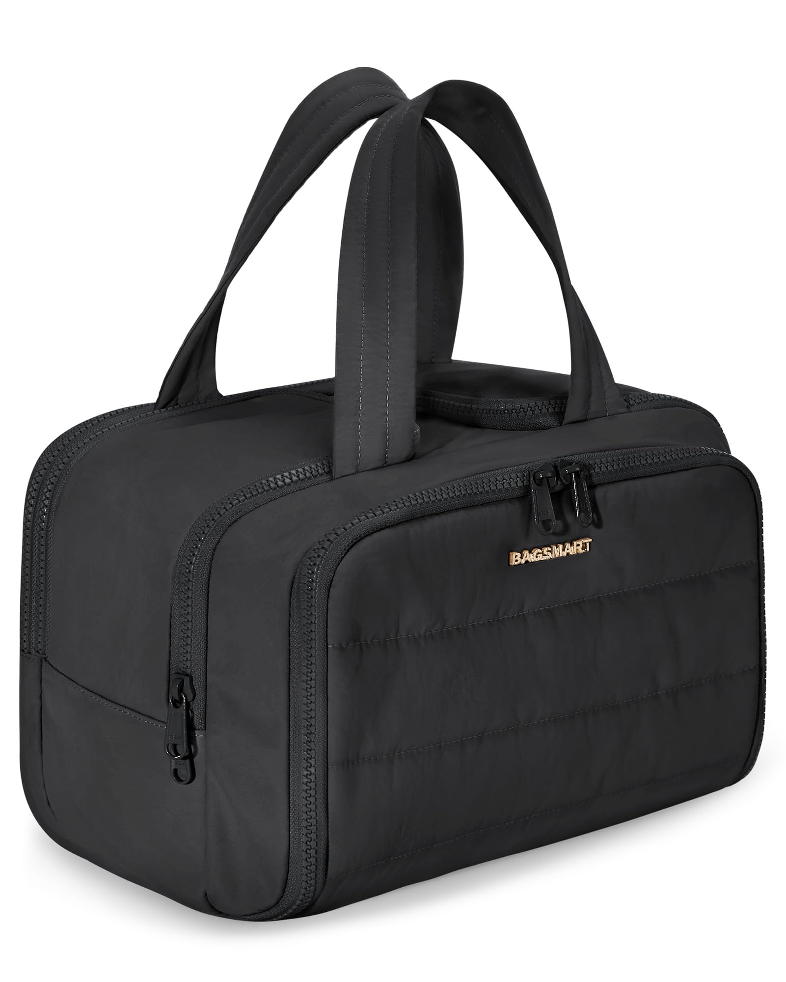 BAGSMART trousse toilette grand ouverture facilite l'accès rapide et l'organisation en voyage.