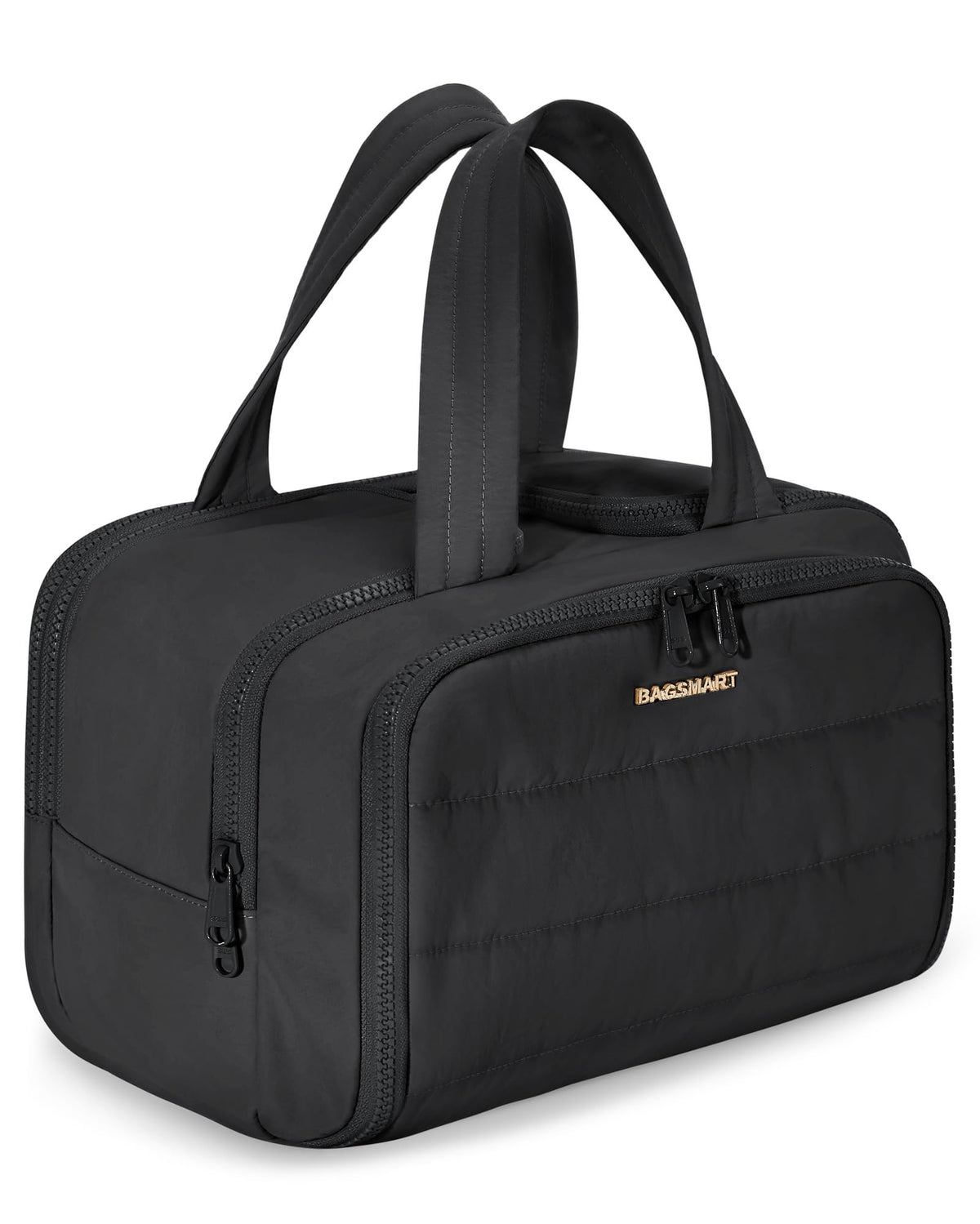 BAGSMART trousse toilette grand ouverture facilite l'accès rapide et l'organisation en voyage.