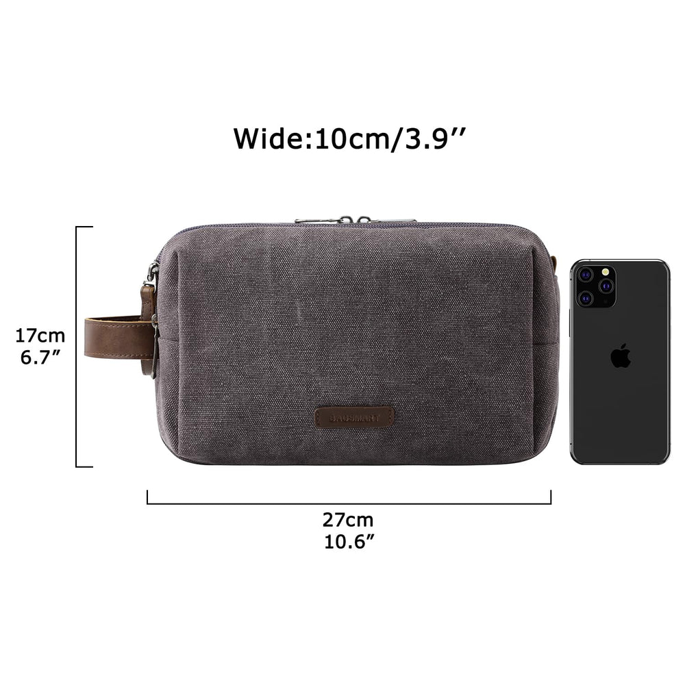 Trousse BAGSMART résistante à l'eau, idéale pour voyager.