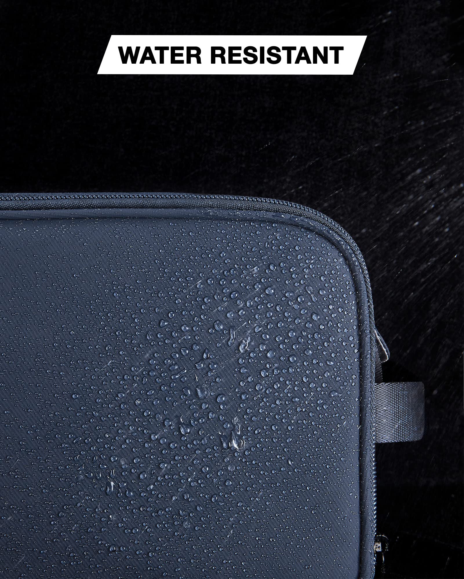BAGSMART Trousse toilette homme navy multi-usage pour domicile et voyage.