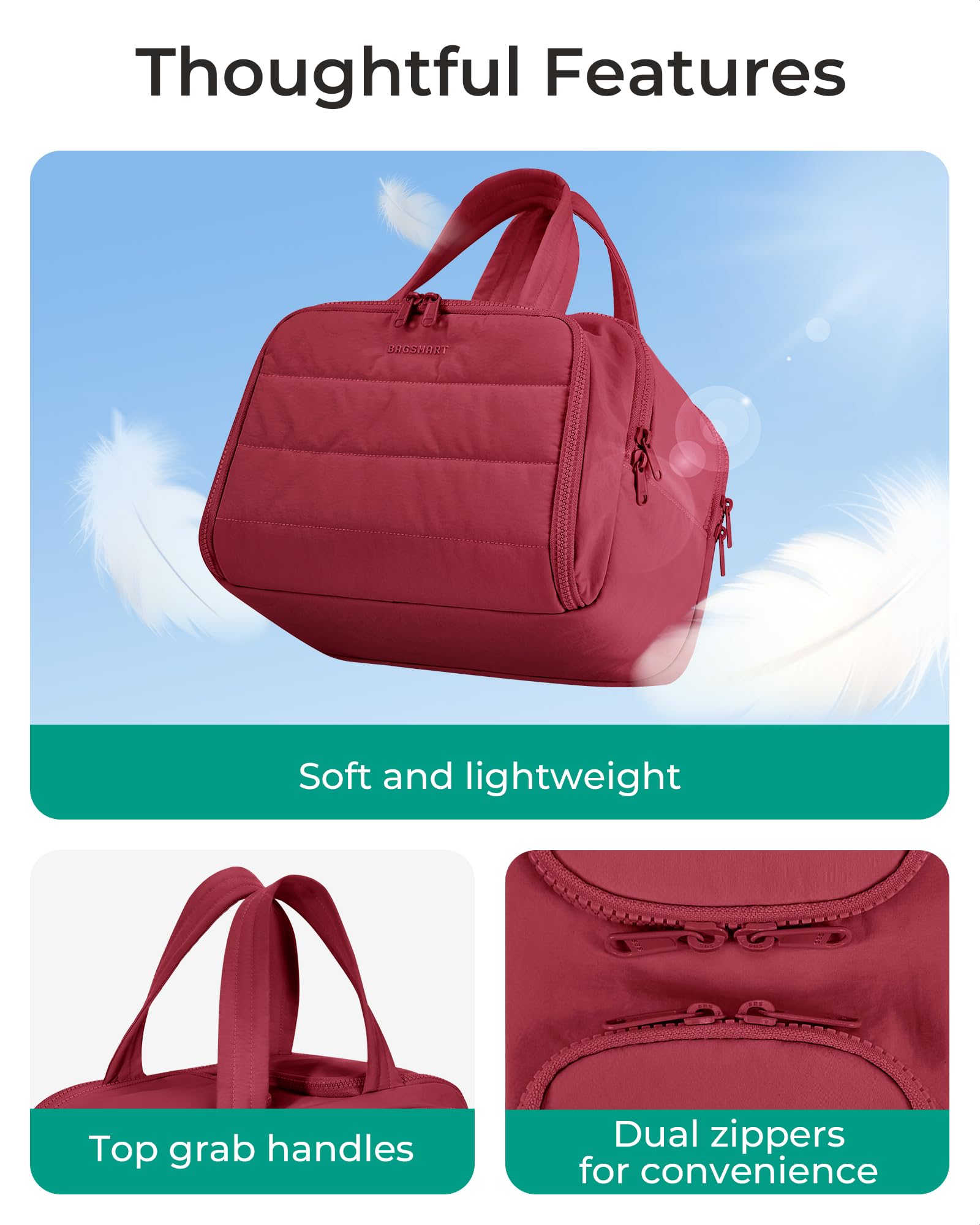 Trousse BAGSMART en Taslan doux et luxueux pour une sensation agréable.