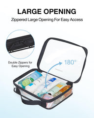BAGSMART ouverture-haut: accès rapide aux indispensables lors du voyage.
