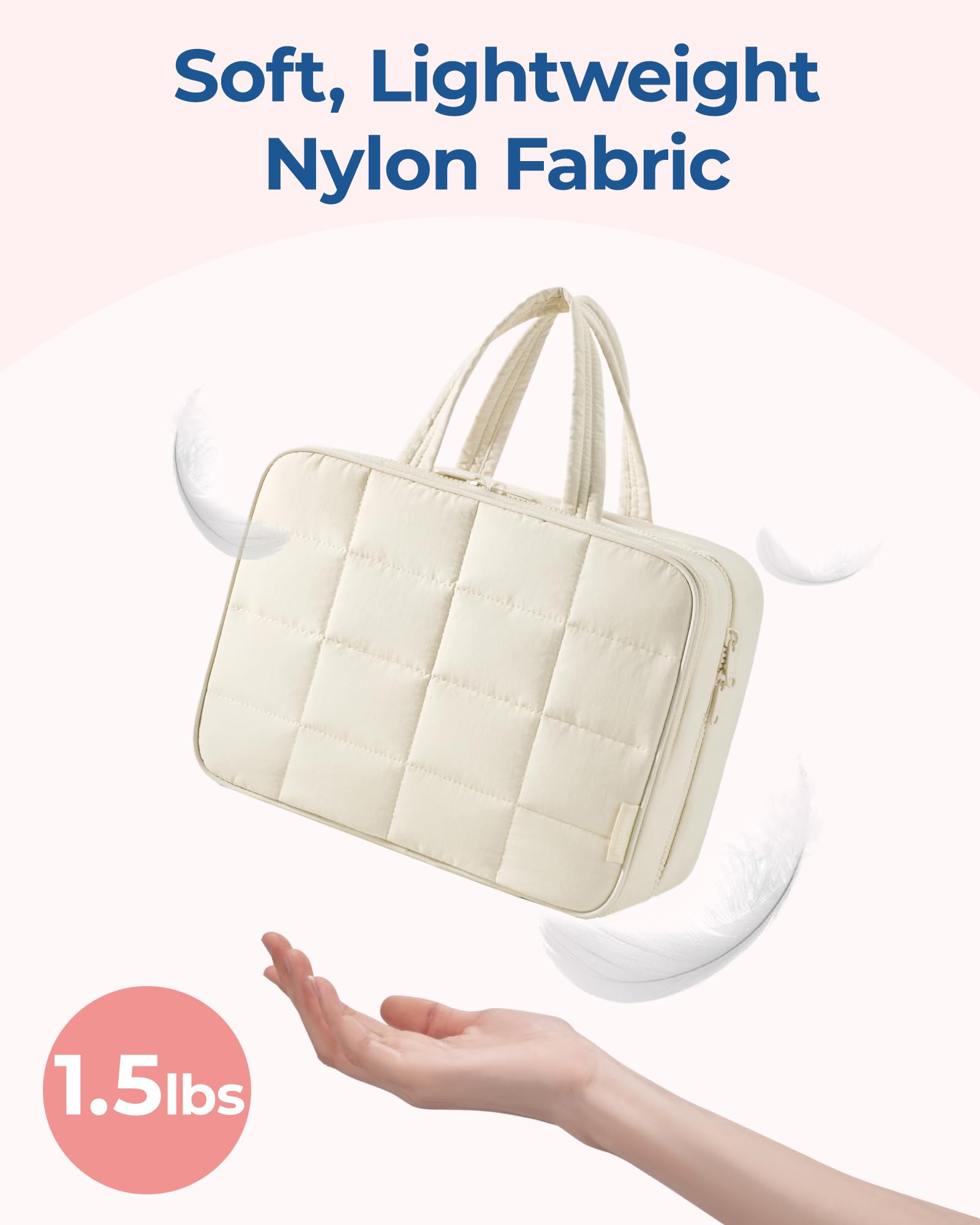 Trousse BAGSMART grande capacité pour cosmétiques et essentiels