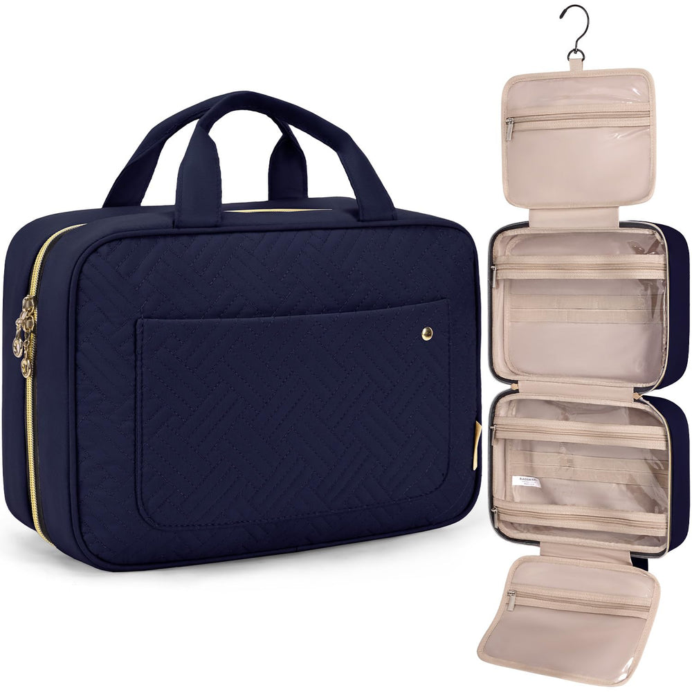 BAGSMART trousse toilette avec accroche 360 pour un accès rapide.
