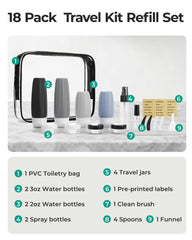 BAGSMART: trousse de voyage transparente pour une organisation efficace
