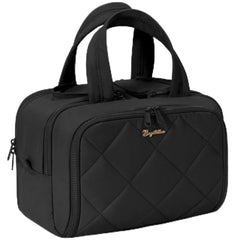 Bagstellar sacoche toilette voyage, ouverture large étanche, design puffer.