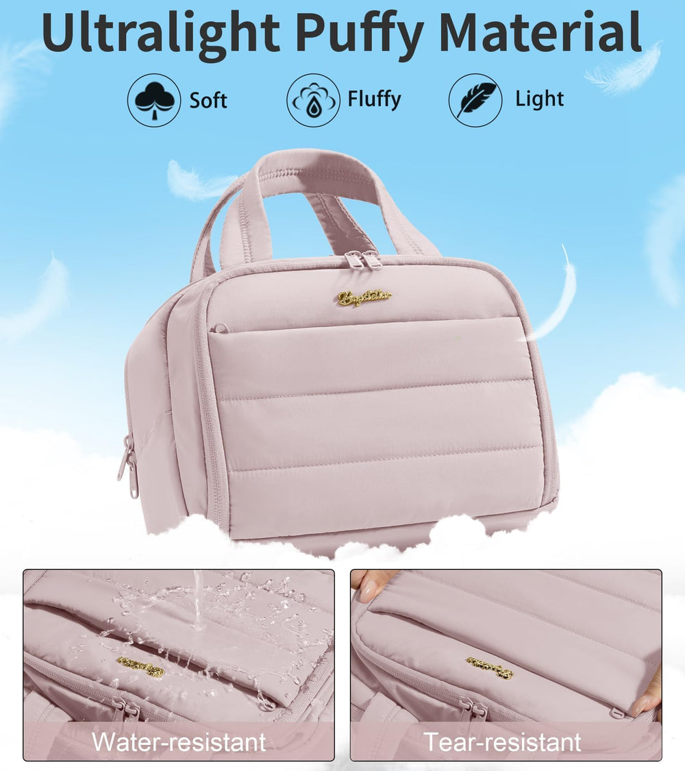 Intérieur Bagstellar avec 6 poches maillées pour bouteilles droites.