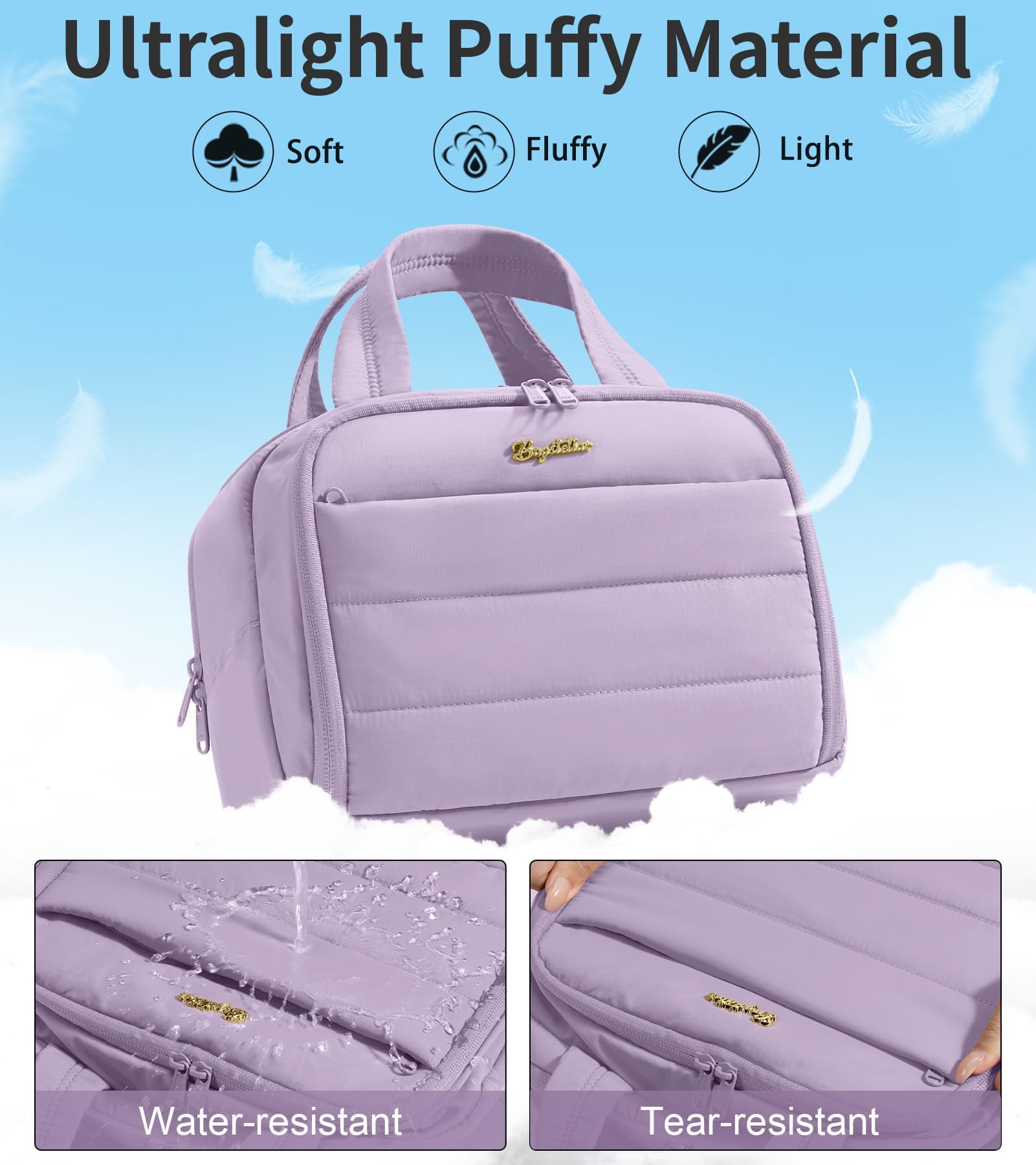 Bagstellar ouverture-large-fermetures-eclair, accès rapide et visibilité.