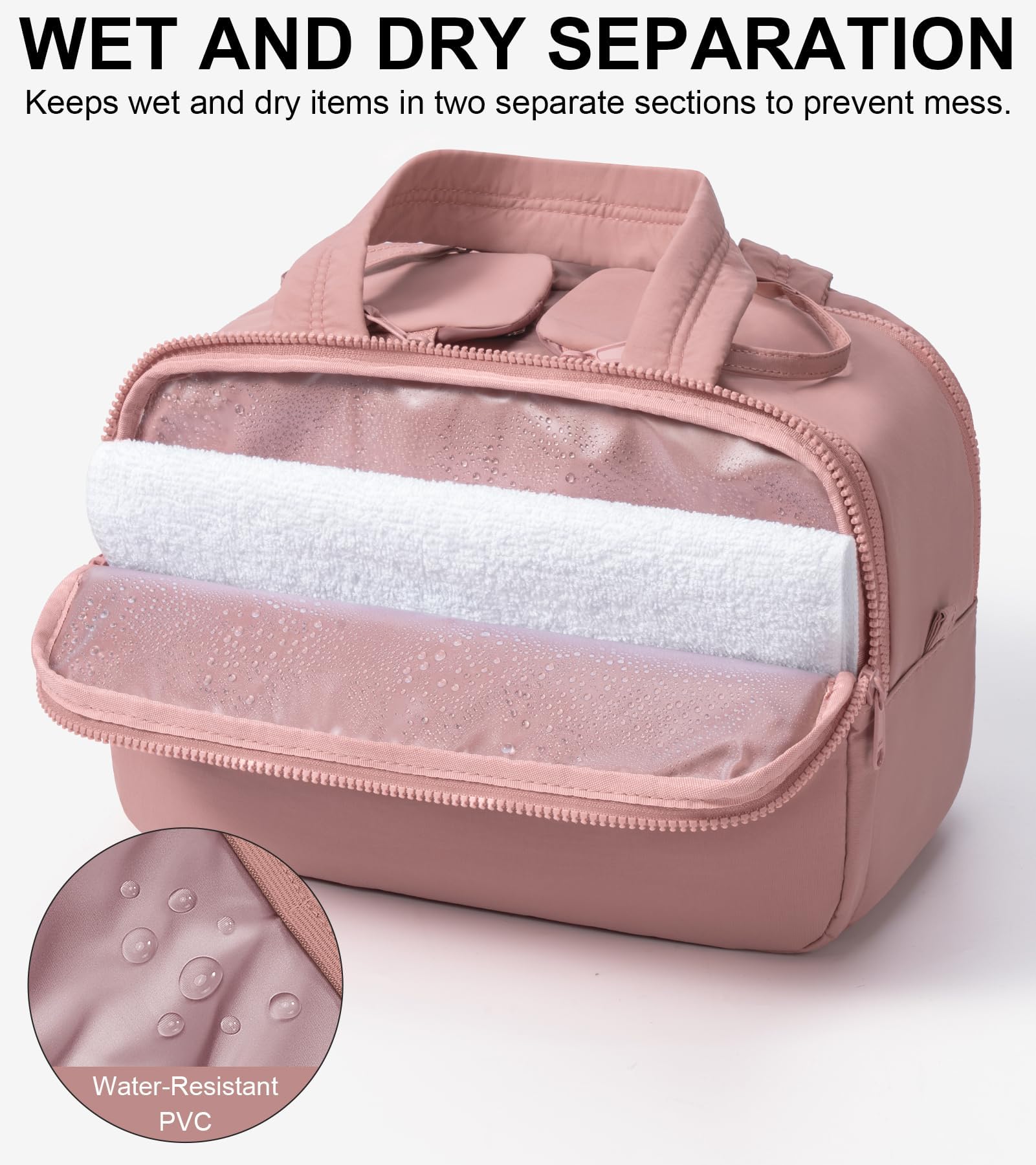 Bagstellar sac de toilette attache-bagage – se fixe sur valise.