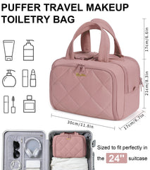 Bagstellar sac de toilette zones impermeables – séparation humide et sèche efficace.