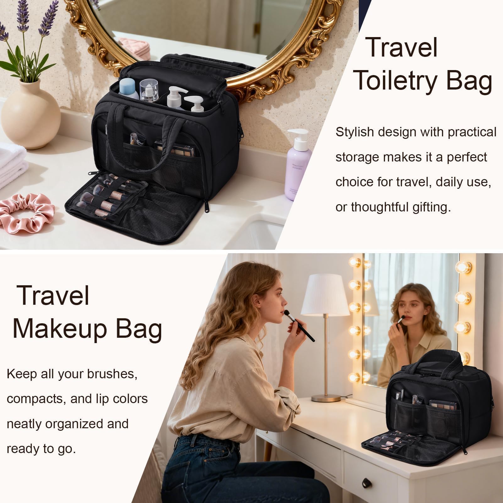 Anse pratique Bagstellar pour transporter facilement la trousse.