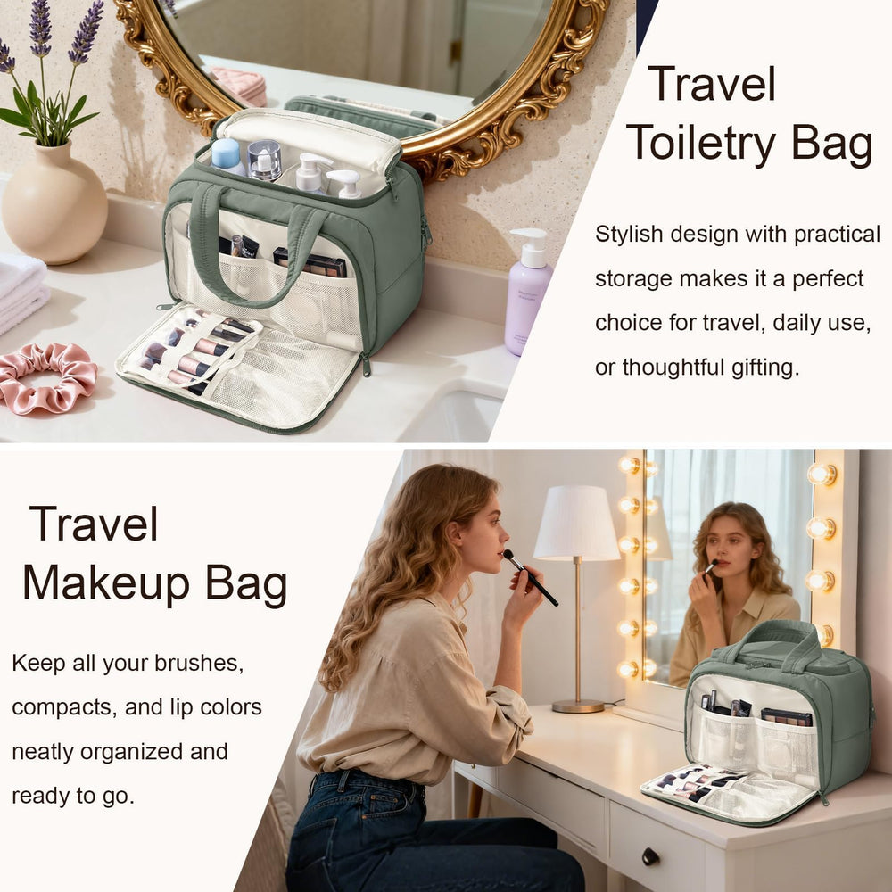Bagstellar Trousse voyage-doublure-pvc-etanche — nettoyage rapide et protection contre les dégâts d’eau.