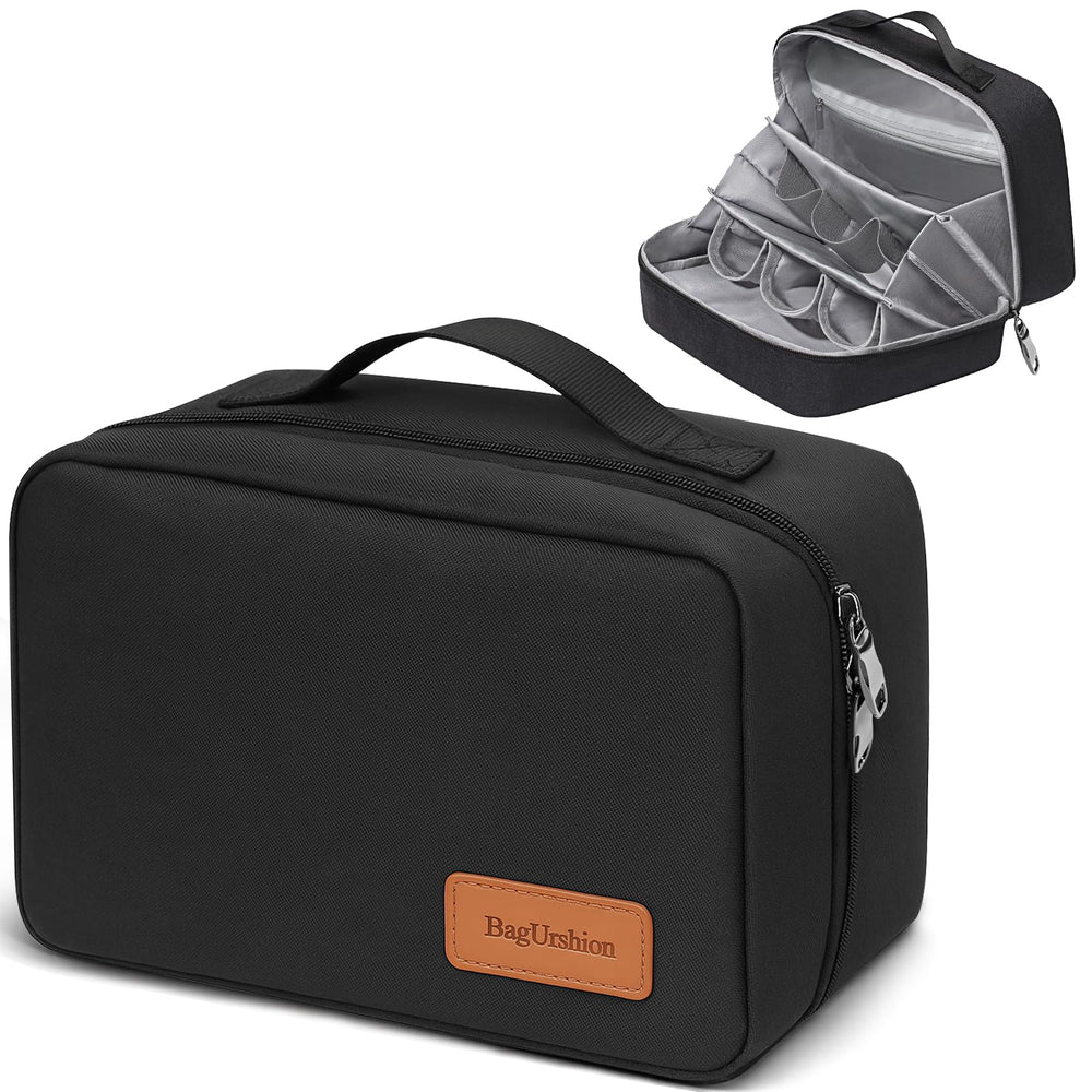 BagUrshion Trousse de toilette homme: grande capacité pour vos essentiels de voyage.