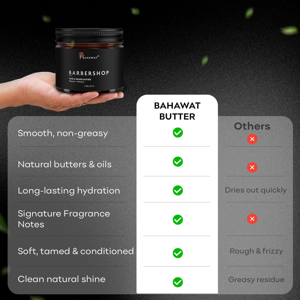 BAHAWAT Ingrédients naturels – huiles et beurres nourrissants.