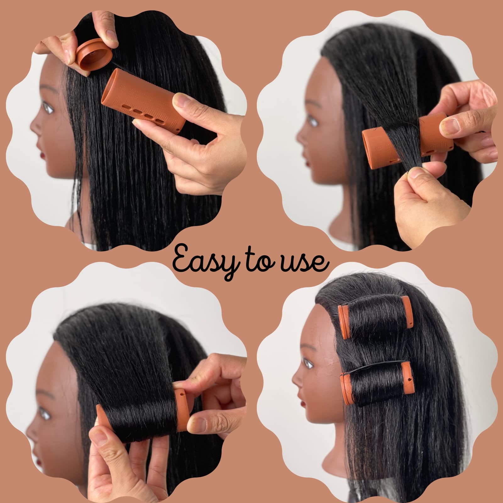 BaileyEla rouleaux perm extra large conçu pour cheveux longs et epais.