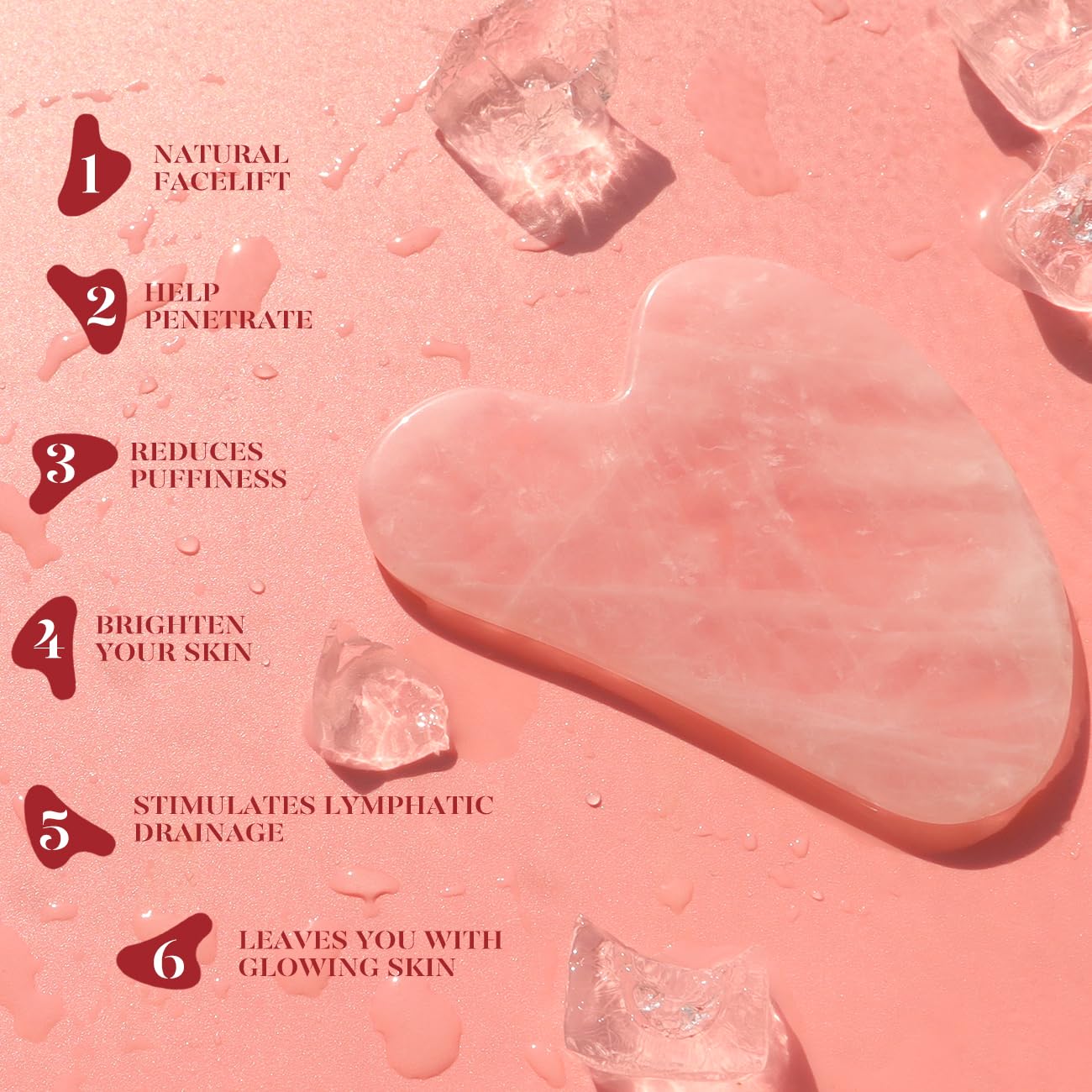 BAIMEI IcyMe, ensemble soin visage pour peau tonifiée.