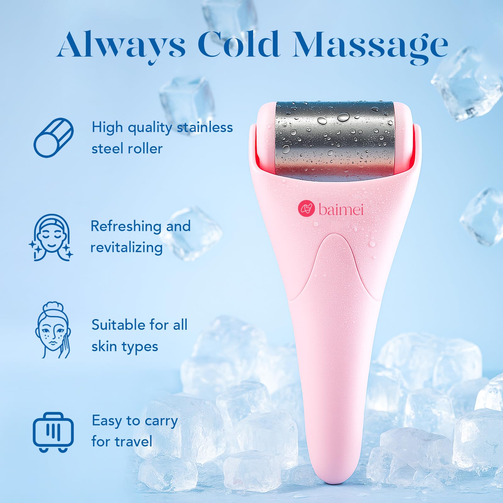 Baimei IcyMe fermeture pores visage: peau plus nette et lumineuse.