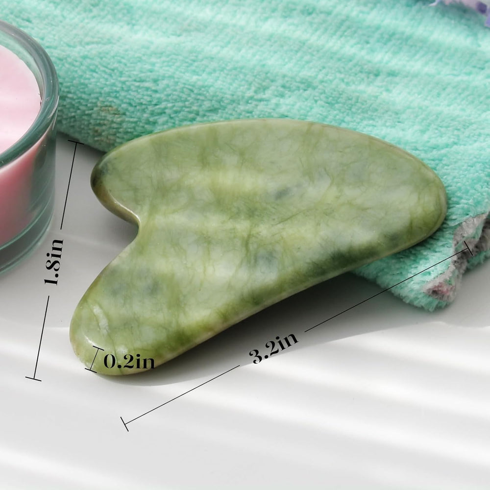 BAIMEI IcyMe Gua Sha version verte prête à l'emploi.