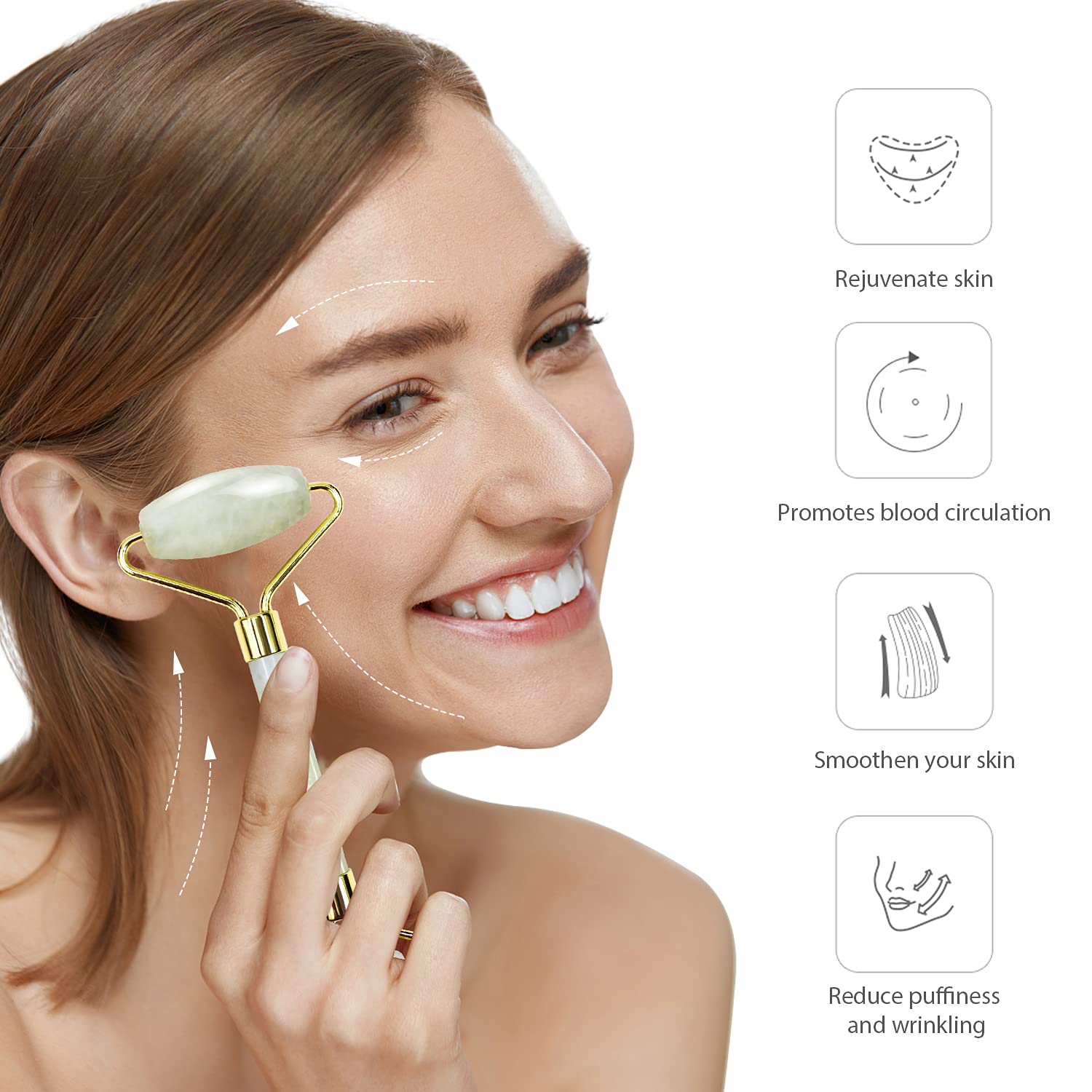 BAIMEI IcyMe roller jade usage - utilisation simple et efficace