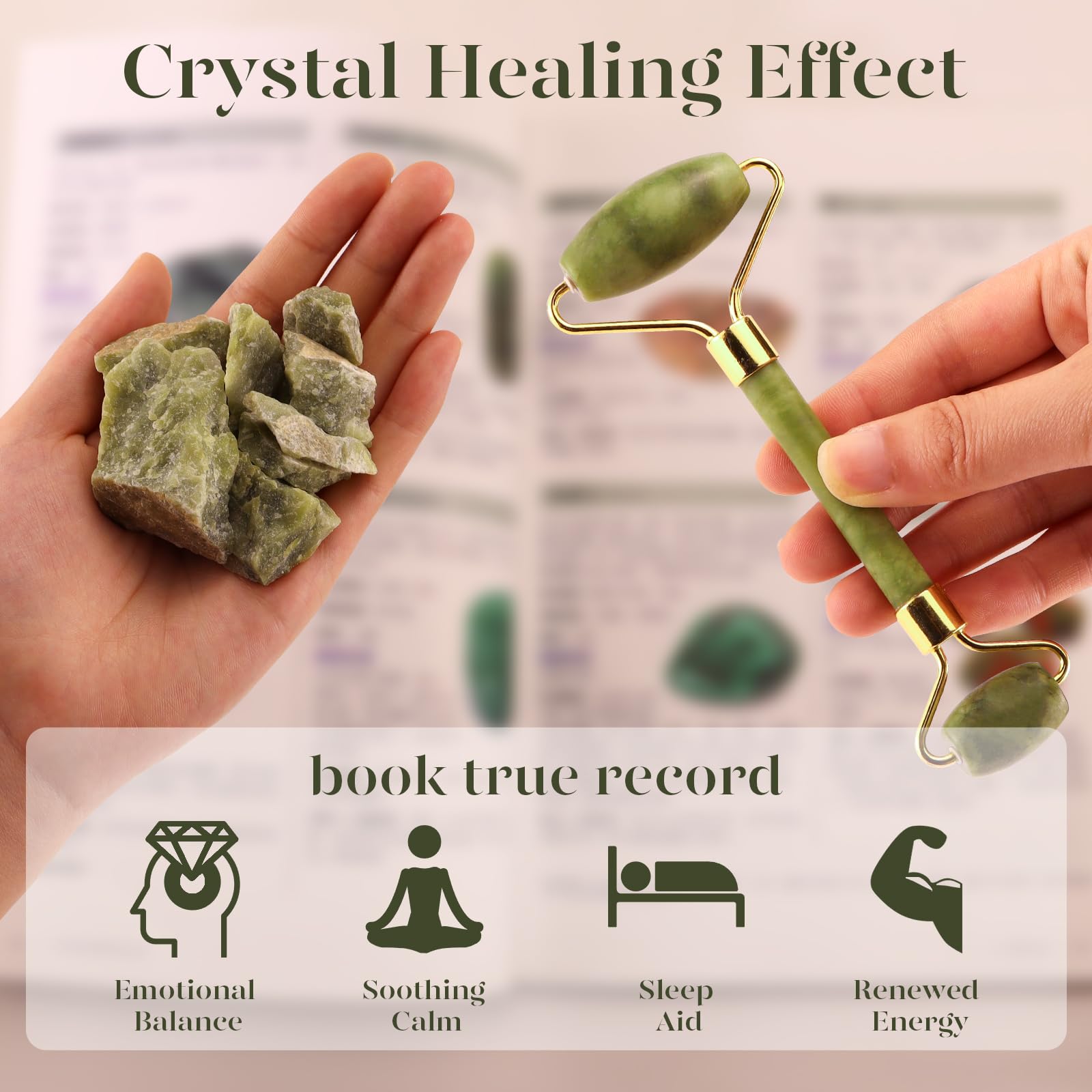 BAIMEI IcyMe surface jade lisse offre douceur peau