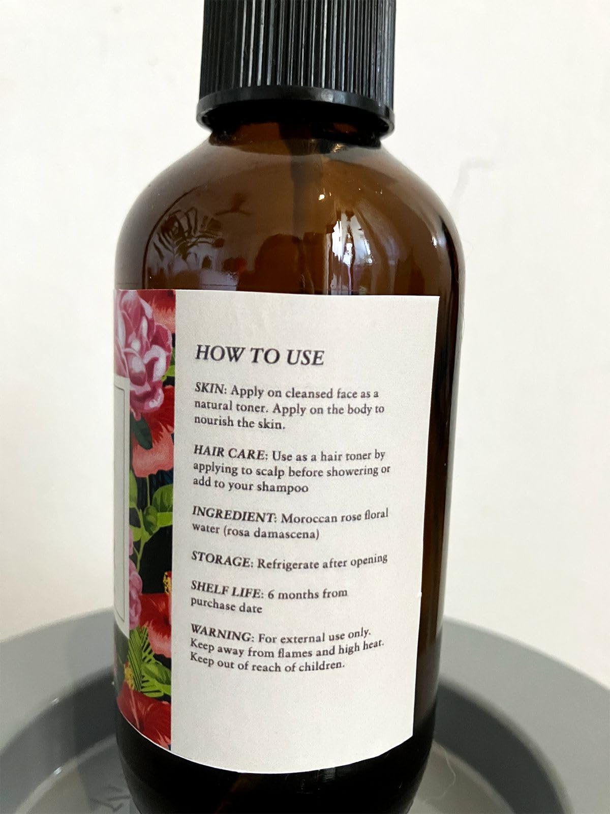 Baja Basics eau de rose prête avant maquillage – préparation légère