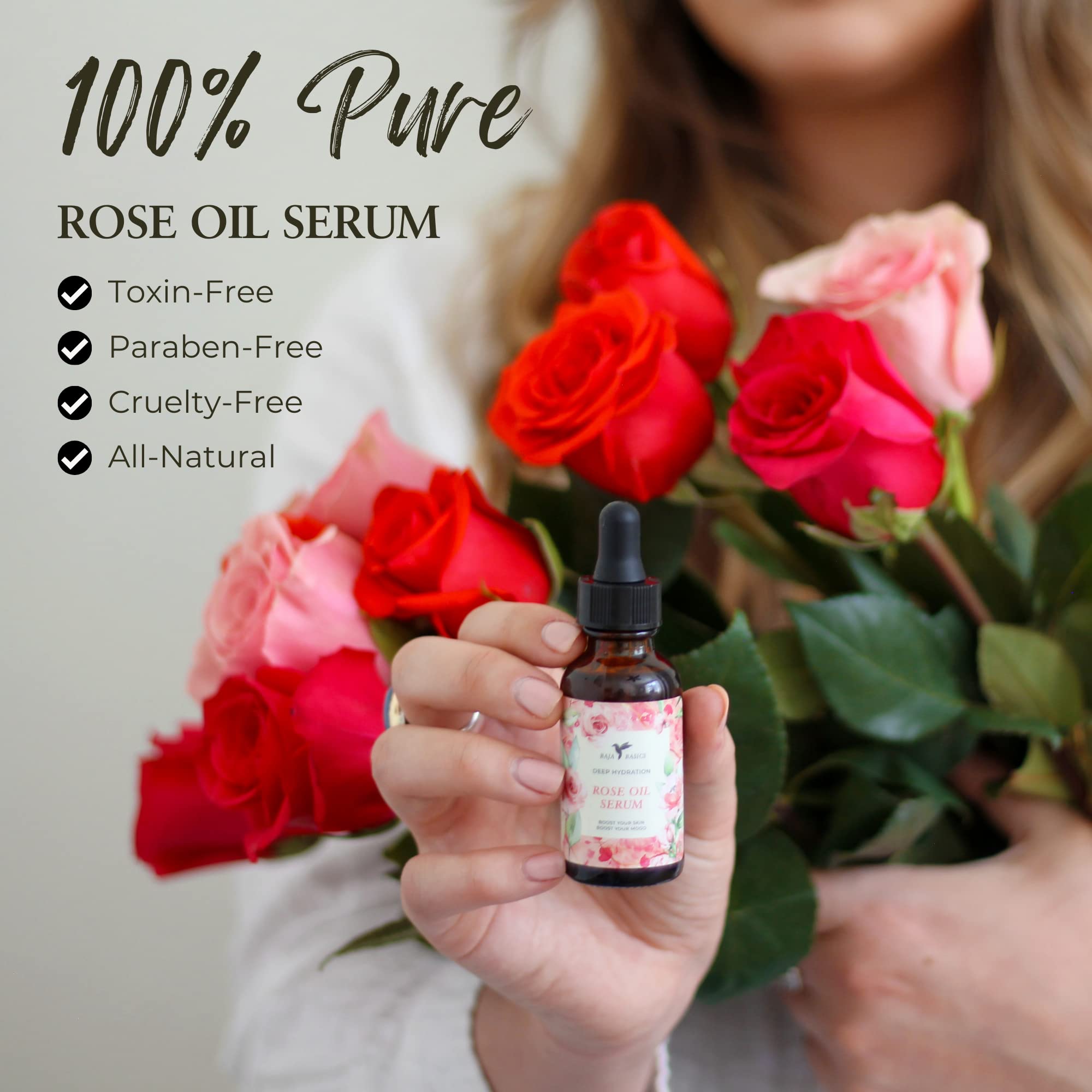 Éclat et douceur du teint avec l'huile de rose Baja Basics