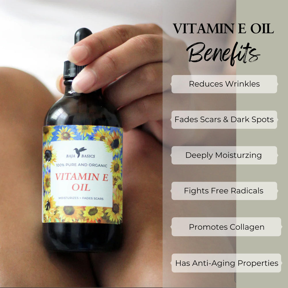 Corps nourri avec Baja Basics Vitamine E - soin hydratant
