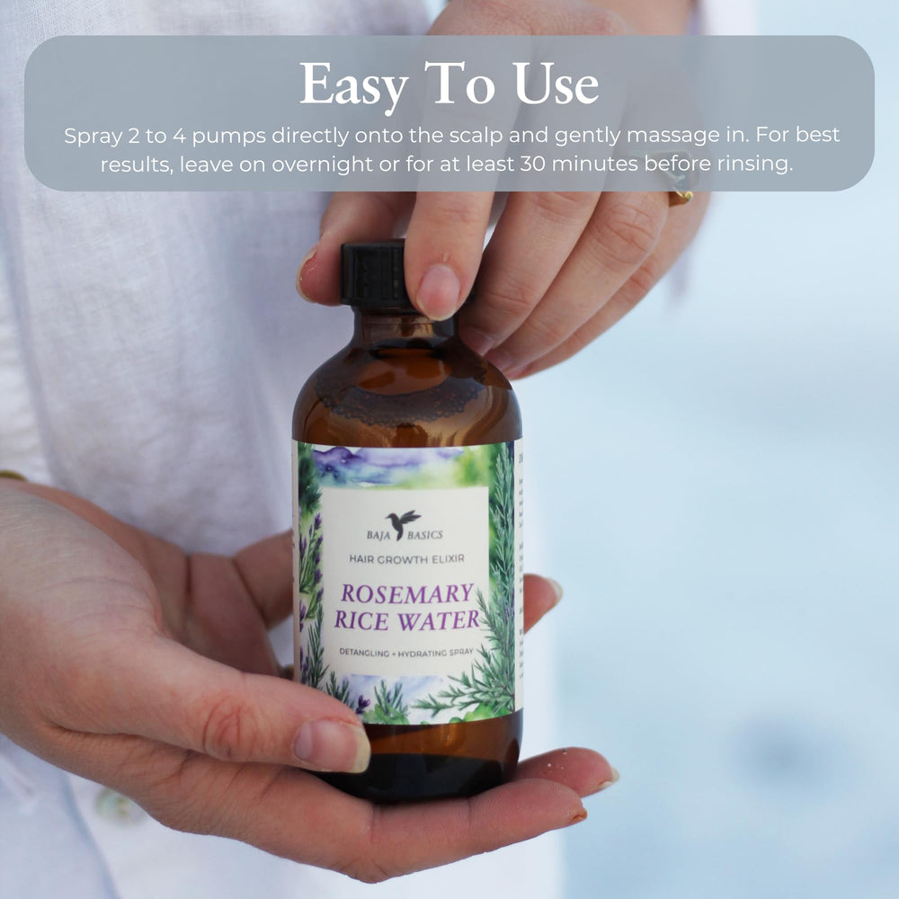 Baja Basics – Utilisation facile pour revitaliser les cheveux et hydrater.