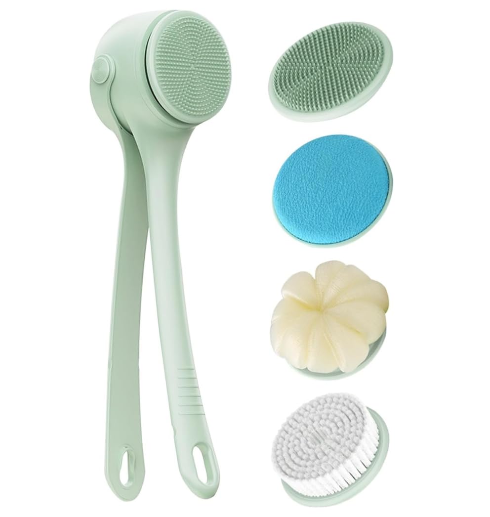 Bajyoji brosse électrique nettoyage-profond du corps et du dos, peau plus lisse.