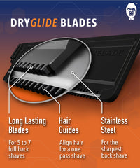 baKblade cartouches Dryglide: performance constante lors du rasage