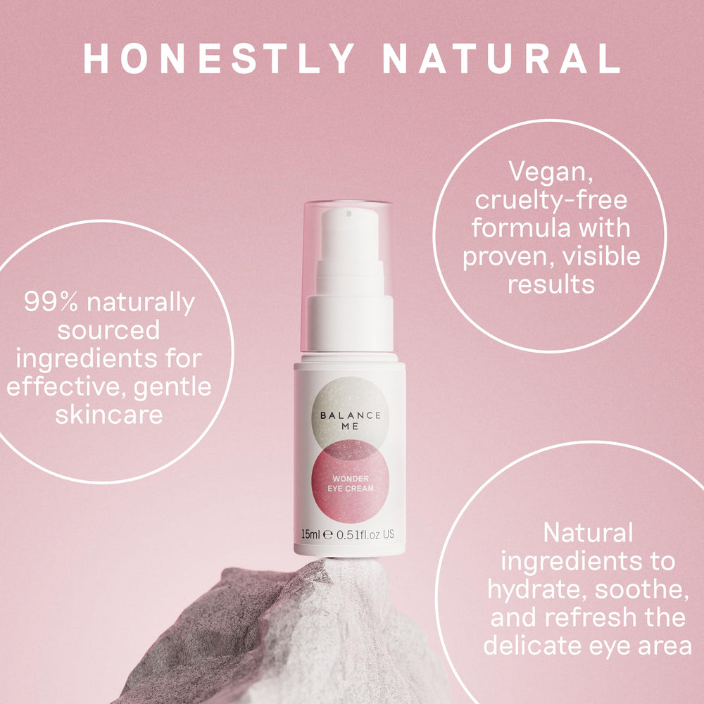 Balance Me Wonder Eye Cream — huile de concombre nourrit et apaise la peau