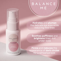 Balance Me Wonder Eye Cream — texture légère et absorption rapide sous les yeux