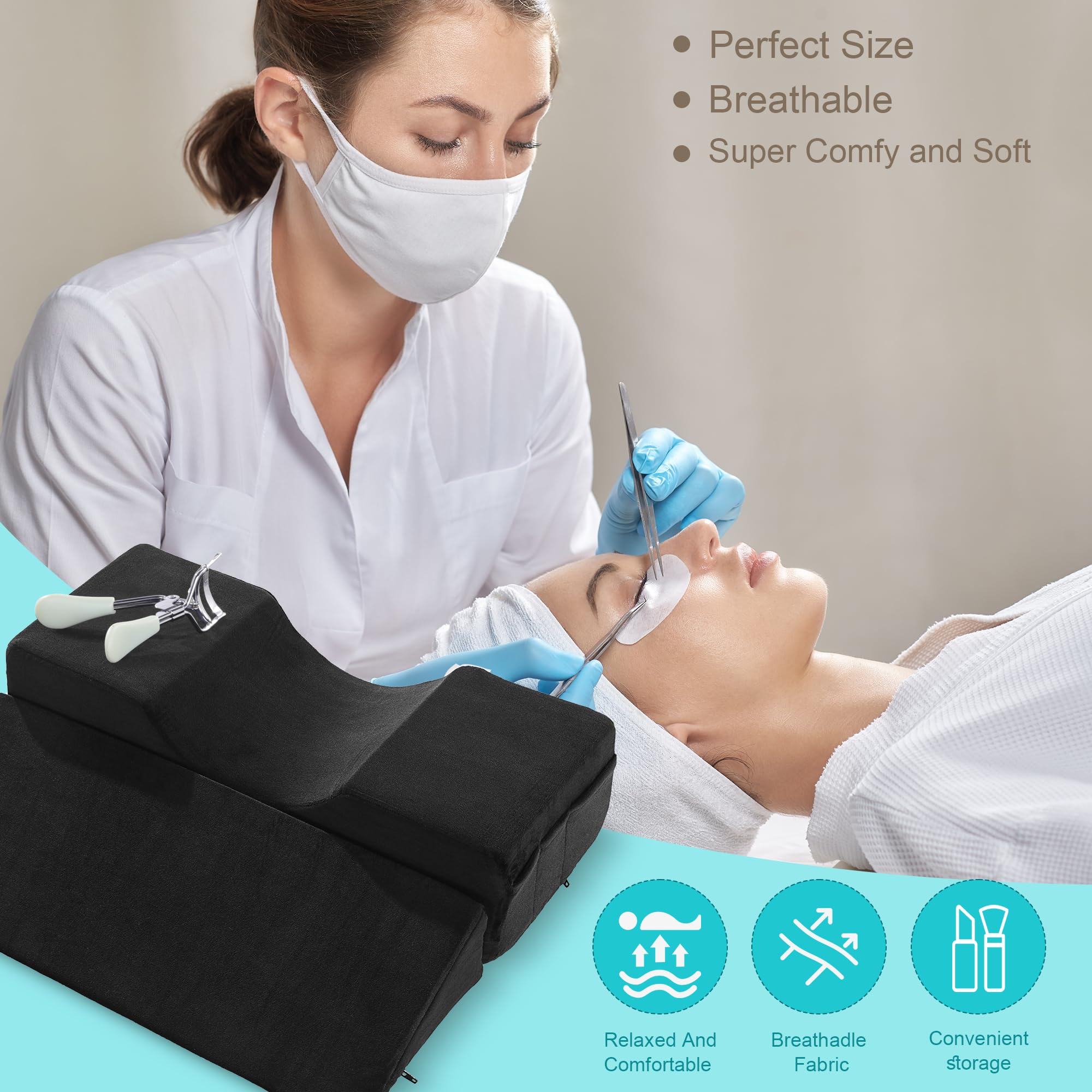 BALAPET oreiller utilisé en salon et spa, expérience de soin agréable